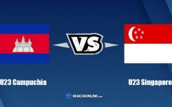 Nhận định kèo nhà cái W88: Tips bóng đá U23 Campuchia vs U23 Singapore, 16h ngày 11/5/2022
