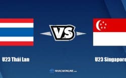 Nhận định kèo nhà cái FB88: Tips bóng đá U23 Thái Lan vs U23 Singapore, 19h00 ngày 09/05/2022