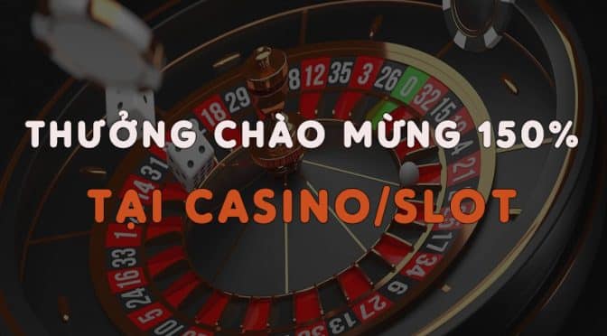M88 thưởng chào mừng 150% tại Casino/Slot