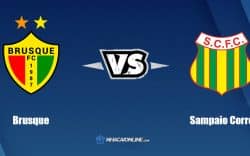 Nhận định kèo nhà cái FB88: Tips bóng đá Brusque vs Sampaio Correa, 5h ngày 05/08/2022