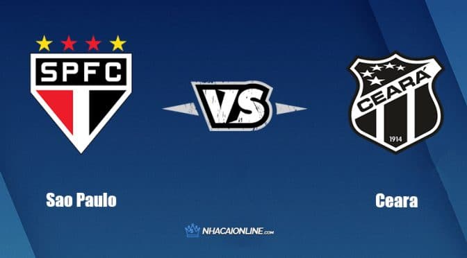 Nhận định kèo nhà cái hb88: Tips bóng đá Sao Paulo vs Ceara, 05h15 ngày 04/08/2022