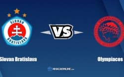 Nhận định kèo nhà cái W88: Tips bóng đá Slovan Bratislava vs Olympiacos, 01h30 ngày 12/08/2022